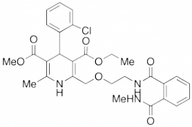 3-Ethyl 5-methyl 4-(2-chlorophenyl)-6-methyl-2-[[2-[[2-(methylcarbamoyl)benzoyl]amino]eth oxy]methyl]-1,4-dihydropyridine-3,5-dicarboxylate